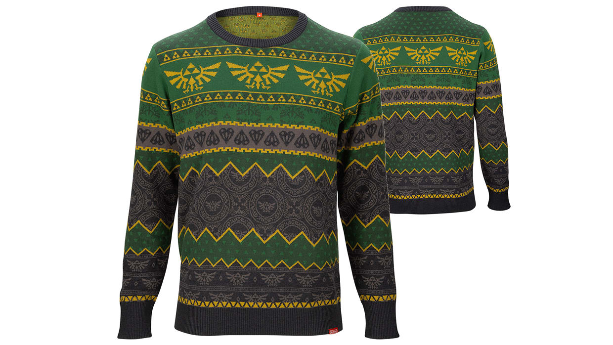 The Legend of Zelda Hyrule Sweater Nintendo Official Site for Canada